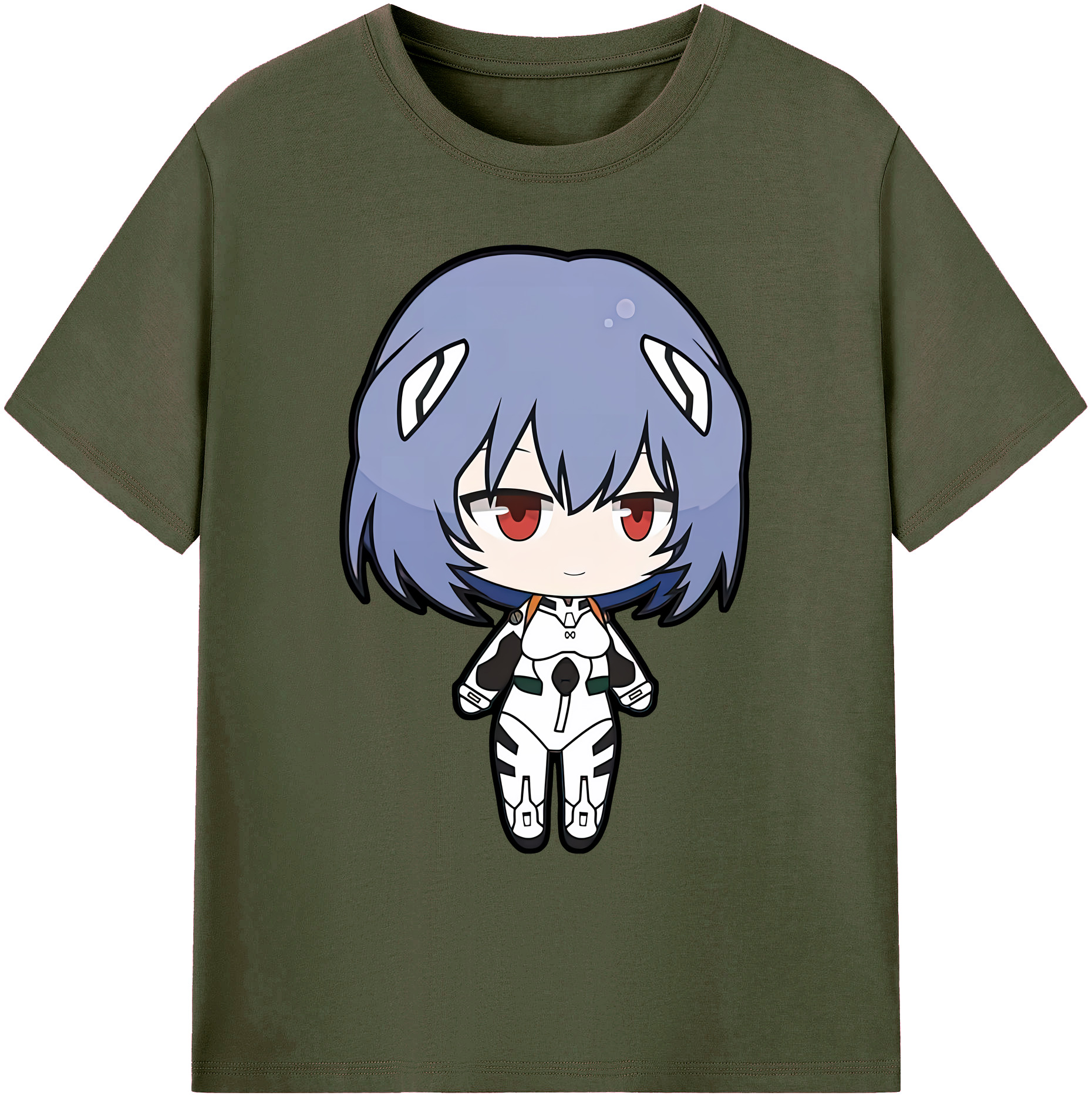 （画像用） EVA 新世紀エヴァンゲリオン 綿100％ メンズ半袖Tシャツ｜肌触りやわらか＆通気性